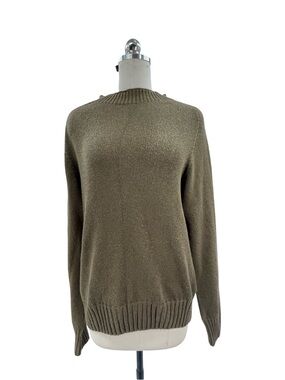 Margaret Howell Margaret Howell Olive Cashmere Cotton Crew Neck Jumper Size XS